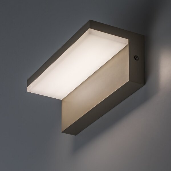 Rabalux 77219 - LED vonkajšie nástenné svietidlo ZARAGOZA LED/9W/230V IP54 béžová