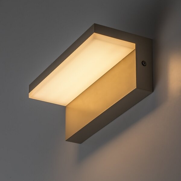 Rabalux 77219 - LED vonkajšie nástenné svietidlo ZARAGOZA LED/9W/230V IP54 béžová
