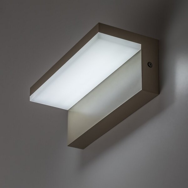 Rabalux 77219 - LED vonkajšie nástenné svietidlo ZARAGOZA LED/9W/230V IP54 béžová