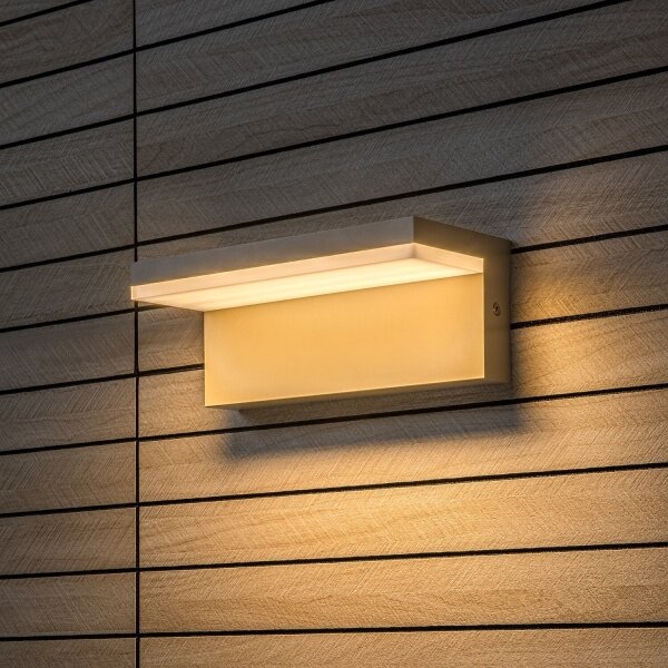 Rabalux 77219 - LED vonkajšie nástenné svietidlo ZARAGOZA LED/9W/230V IP54 béžová