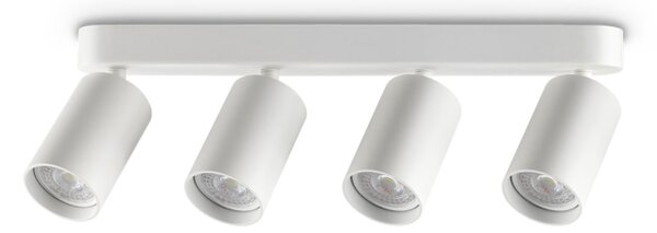 IDEAL LUX 371337 DYNAMITE PL4 LINEAR ROUND stropné svietidlo biele