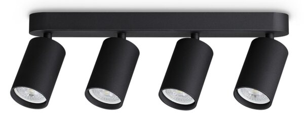IDEAL LUX 371344 DYNAMITE PL4 LINEAR ROUND stropné svietidlo čierne