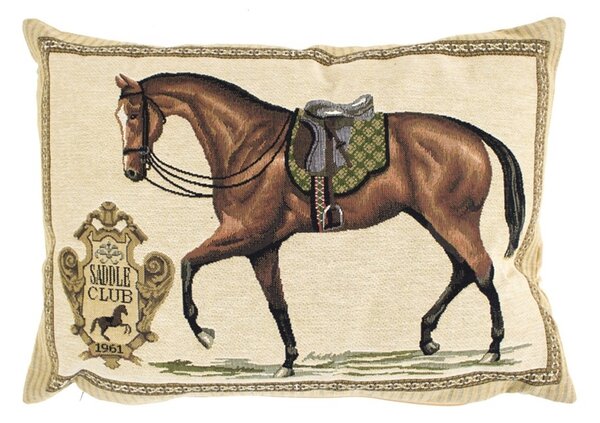 Gobelínový vankúš Kôň Saddle Club - 45 * 15 * 31cm - Mars & More