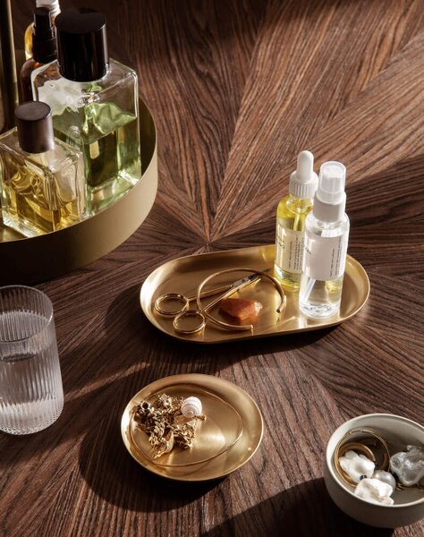 Ferm Living Tácka Basho Round, brass