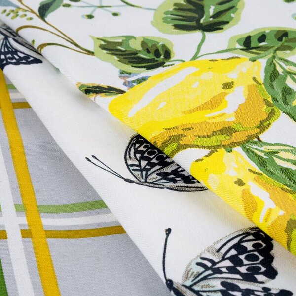 Dekorstudio Sada 3-dielných kuchynských utierok LEMON 50 x 70 cm