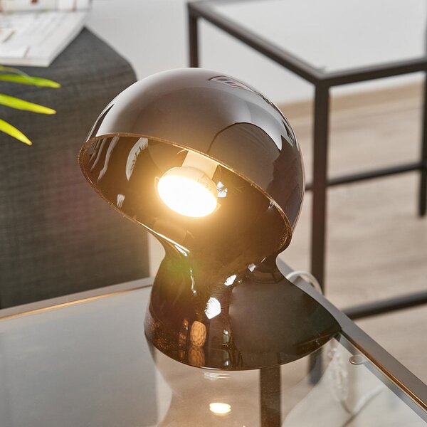 Stolové Lampa Artemide, Dalù, Čierna, Obývacia izba, Plast, Dizajnový