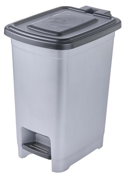 Plastový nášlapný kôš na odpadky KEEEPER 10l