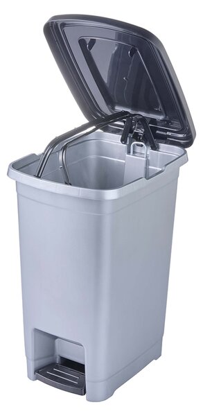 Plastový nášlapný kôš na odpadky KEEEPER 10l