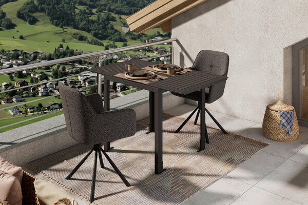 ZÁHRADNÝ STÔL, kov, plast, 123/70/75/70 cm123/70/75/70 cm Ambia Garden - Online Only záhrada, Online Only