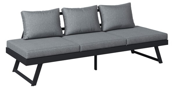 LAVICA, kov, textil, 204/70/69 cm Ambia Garden - Kreslá