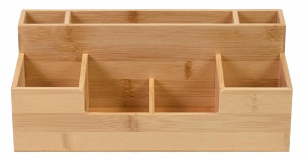 Organizér na písacie potreby, bambus, 30 x 15 x 11 cm