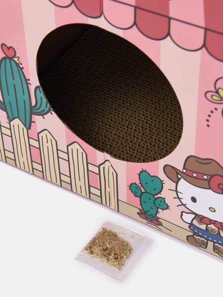 Sinsay - Kartónový domček pre mačku Hello Kitty - ružová