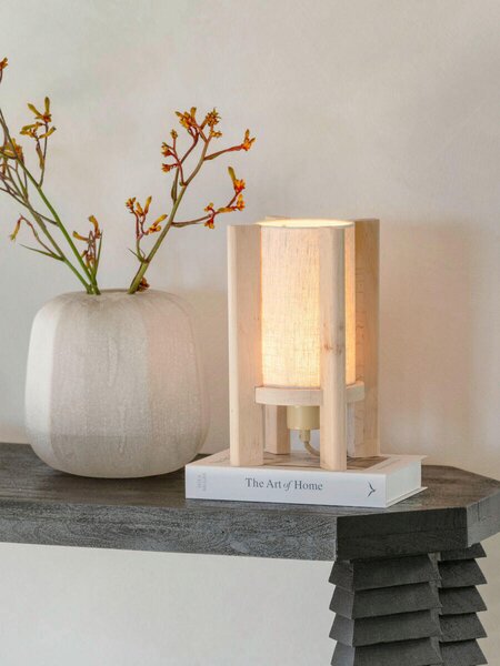 STOLNÁ LAMPA, nástenný stmievač, E27, 17.5/30 cm Good & Mojo - Online Only bytové doplnky, Online Only