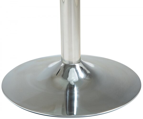 Stôl okrúhly sklenený 1025033 - v70 x Ø60 cm - Transparentná / sklo