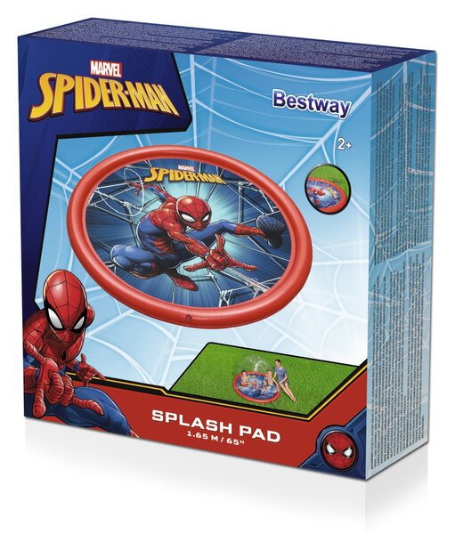 Bestway nafukovacia podložka s fontánou Spider-man 98792