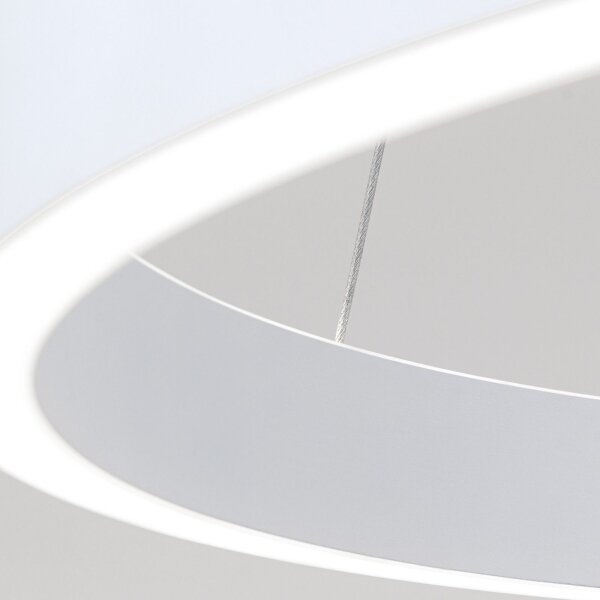 Orion - LED stmievateľný luster na lanku KOLK LED/60W/230V 2700/3000/4000K pr. 60 cm biela