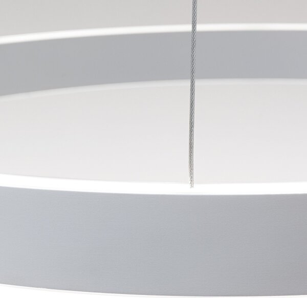 Orion - LED stmievateľný luster na lanku KOLK LED/60W/230V 2700/3000/4000K pr. 60 cm biela