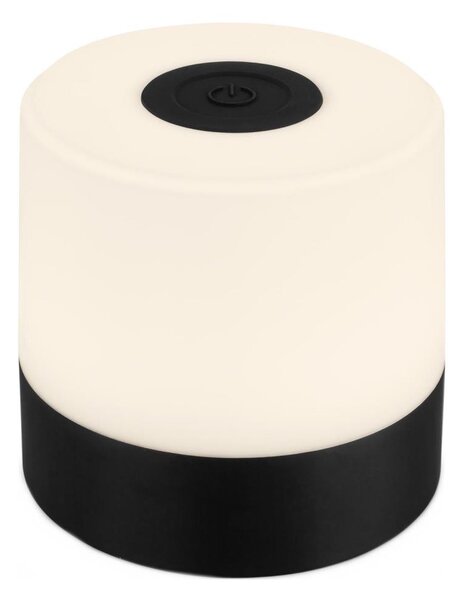 Briloner - LED stmievateľná nabíjateľná dotyková vonkajšia stolná lampa LED/2W/5V 2700K IP44 čierna