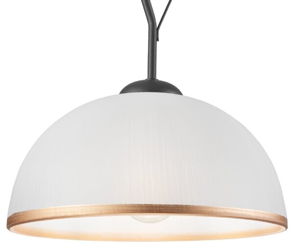 Luster na tyči RETRO 1xE27/60W/230V antracit