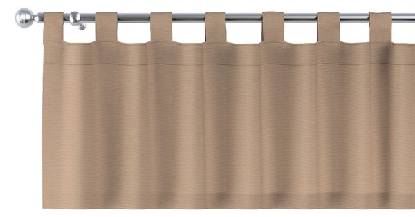 Krátky záves na pútkach farba produktu béžová