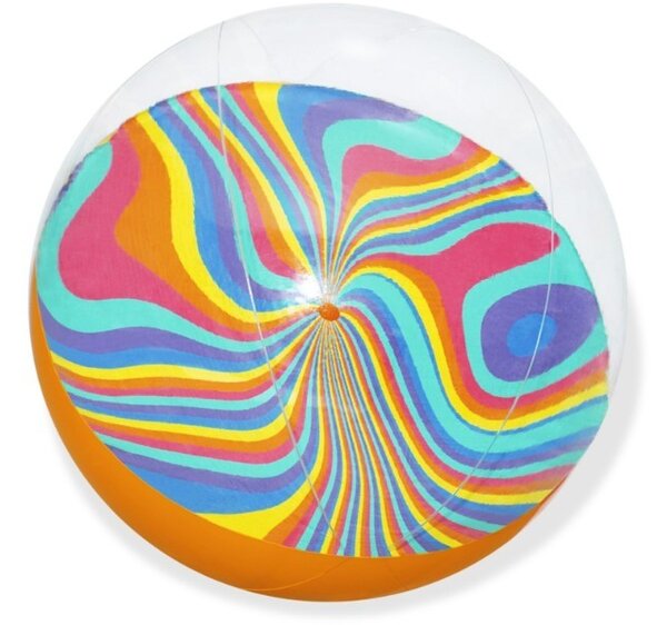 Nafukovacia plážová lopta ovocie/twist 46cm