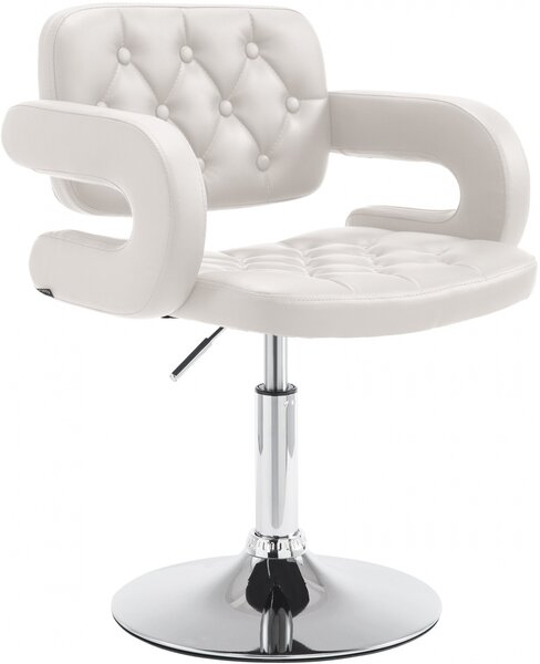 Stolička Dublin lounger - Biela