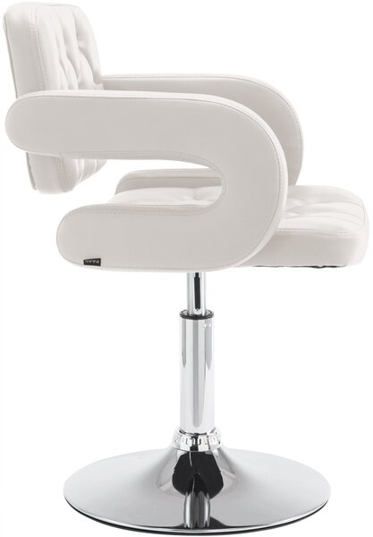 Stolička Dublin lounger - Biela