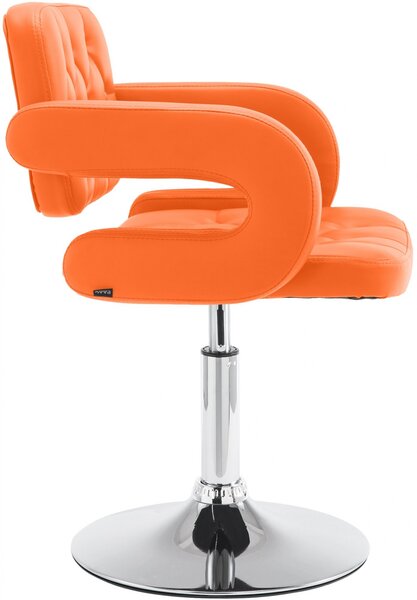Stolička Dublin lounger - Oranžová