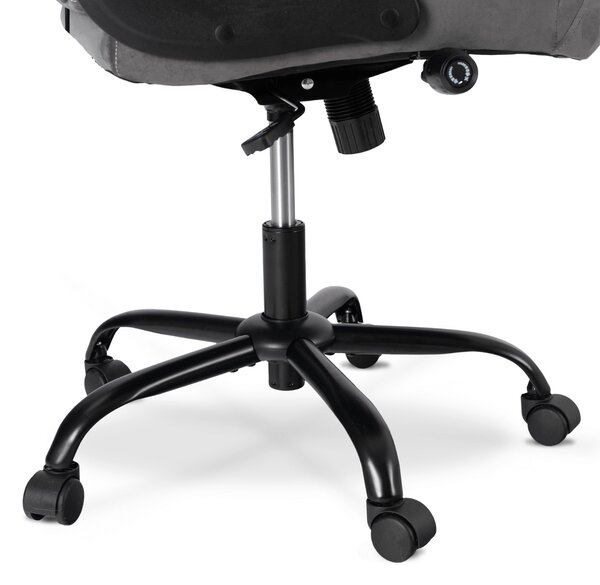 Ergonomická otočná stolička COMFORT, sivá