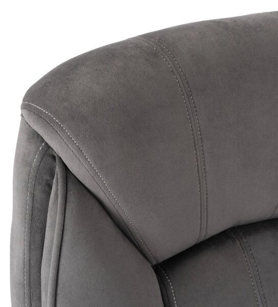 Ergonomická otočná stolička COMFORT, sivá