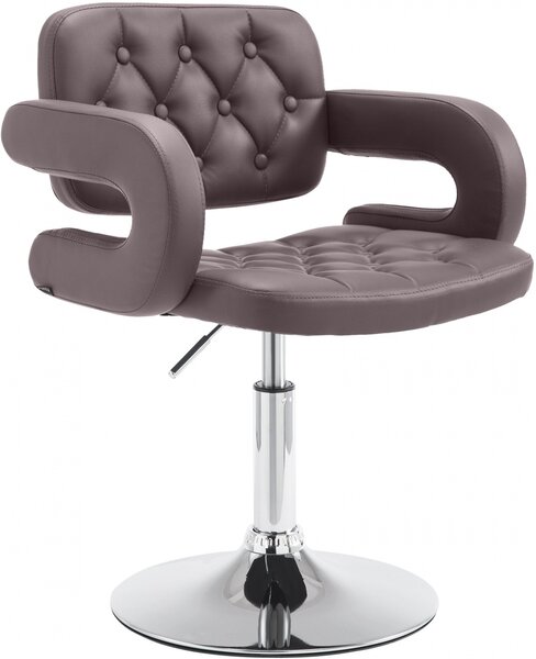 Stolička Dublin lounger - Hnedá