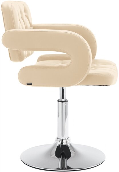Stolička Dublin lounger - Krémová