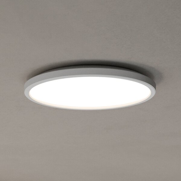 EGLO connect LED stropné svietidlo Rovito-Z, biele, Ø 30 cm, Biela / opálová, Obývacia izba / jedáleň, Plast, Závesné svietidlo