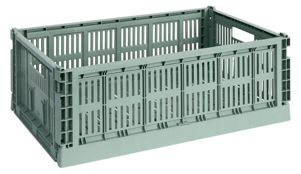 Úložný box Colour Crate, Large, Sage Green – HAY