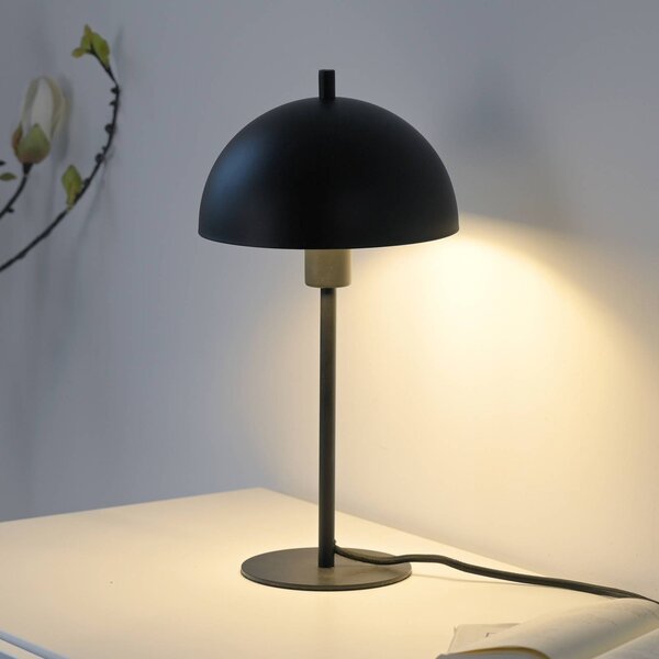 Schöner Wohnen stolová lampa Ali, čierna, železo, E14, Čierna, Obývacia izba / jedáleň, kov, Škandinávsky, Stojacie svietidlo