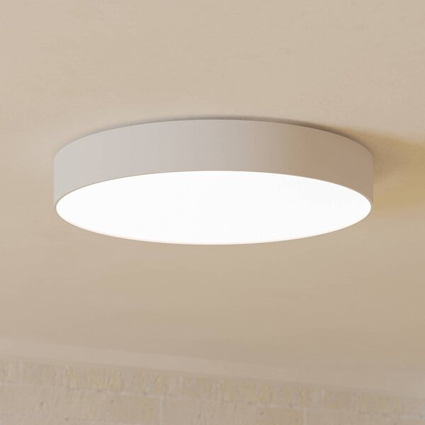 EGLO connect Smart stropné LED svetlo Gallizzi-Z, biele, Ø49cm, Biela / opálová, Obývacia izba / jedáleň, Plast, Moderný, Závesné svietidlo