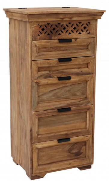 Komoda Mira 60x120x45 indický masív palisander