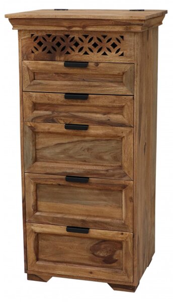 Komoda Mira 60x120x45 indický masív palisander