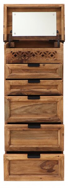 Komoda Mira 60x120x45 indický masív palisander