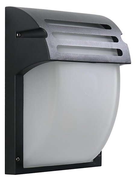 Prezent 39038 - Vonkajšie nástenné svietidlo AMALFI 1xE27/60W/230V čierna