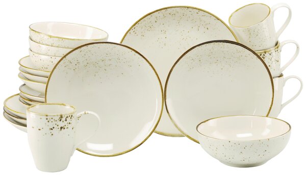 KOMBINOVANÝ SERVIS 20-dielne kamenina Creatable - Online Only bytové doplnky, Online Only