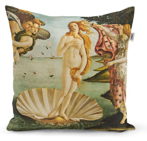 Sablio Vankúš Zrodenie Venuše - Sandro Botticelli - 40x40 cm