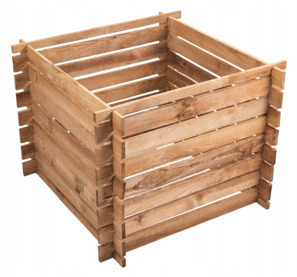 Záhradný drevený kompostér 640L