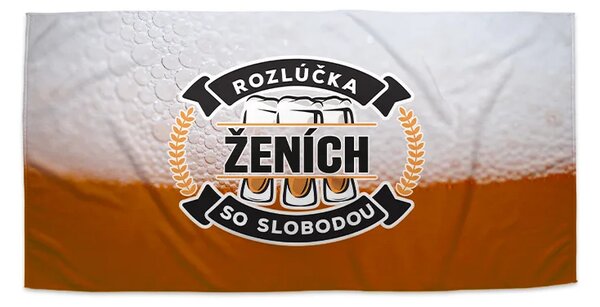 Sablio Uterák Rozlúčka so slobodou ženícha - 30x50 cm