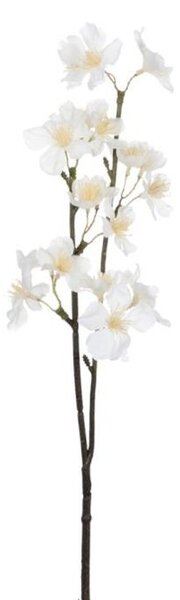 Vetvička s bielymi kvetmi Julien - 8 * 5 * 46 cm