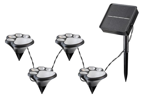 Rabalux 77001 - LED solárne svietidlo WIGRY 4xLED/0,06W/1,2V IP44