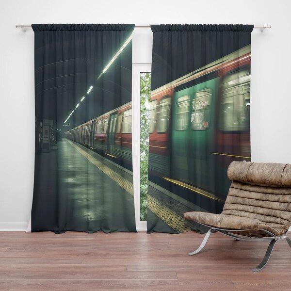 Sablio Záves Metro na tmavej stanici: 2ks 140x250cm