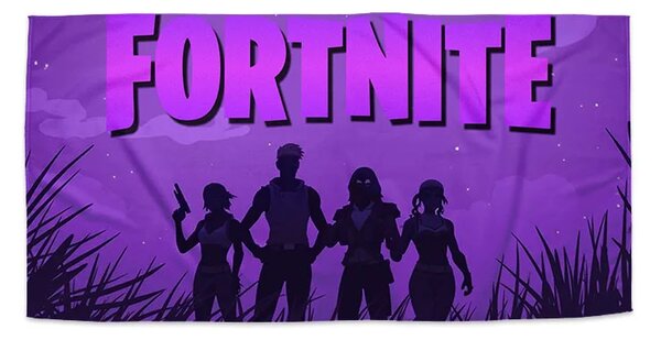 Sablio Uterák FORTNITE Fialová silueta - 30x50 cm