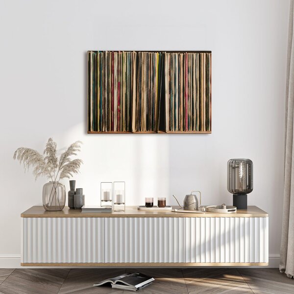 Obraz retro vinylové platne