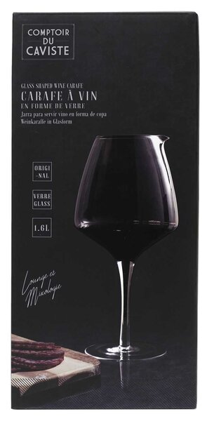 Sklenená karafa na víno Vinario 1,6 l